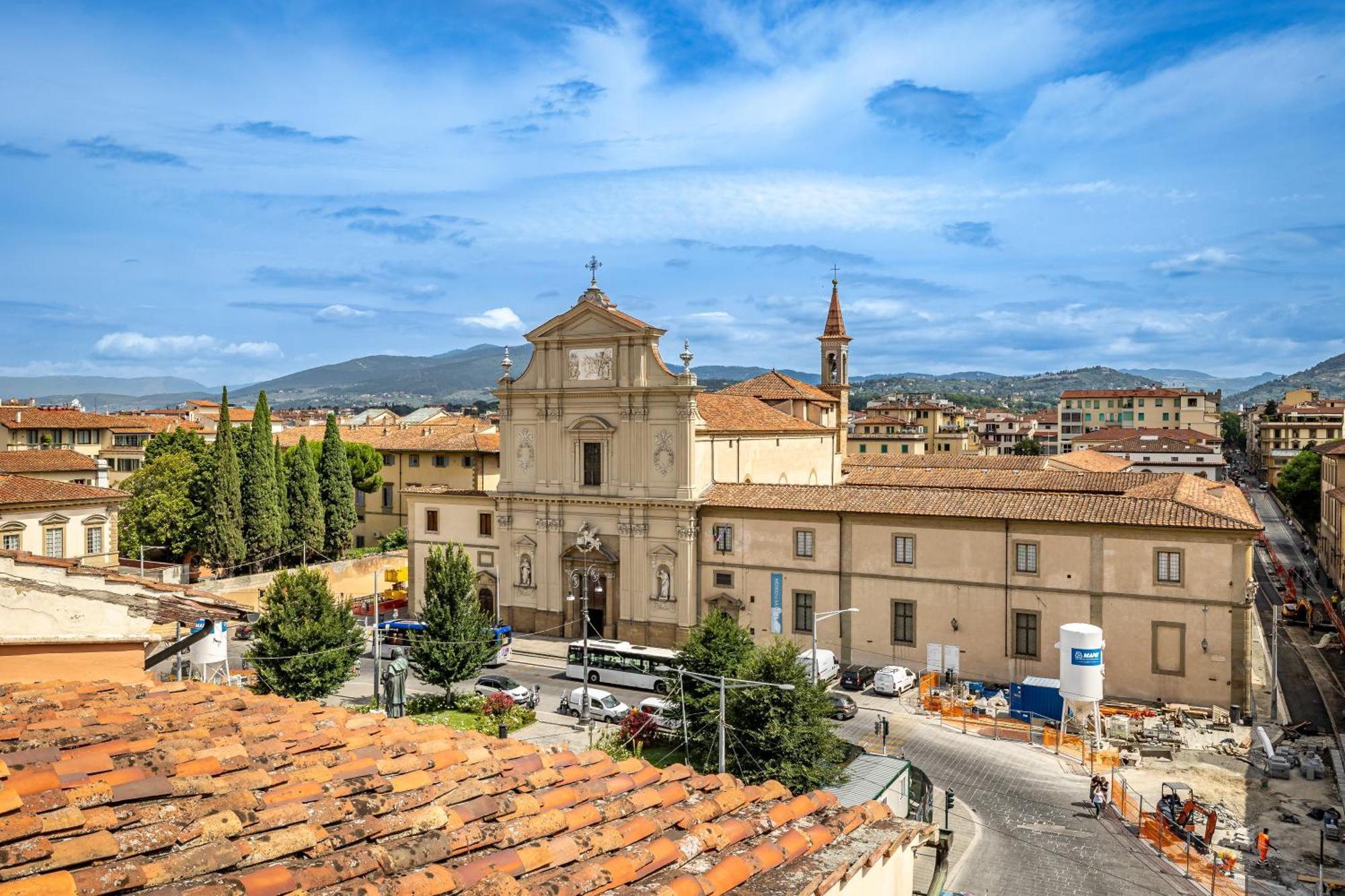 Yd Stunning Terrace On The Accademia Apartment Firenze Bagian luar foto